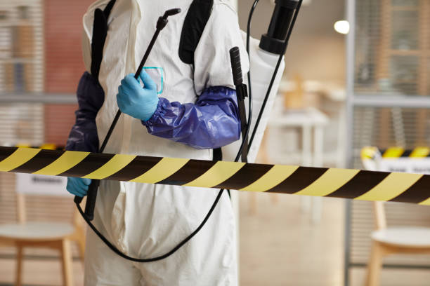 Professional Biohazard technician working in Modale, IA